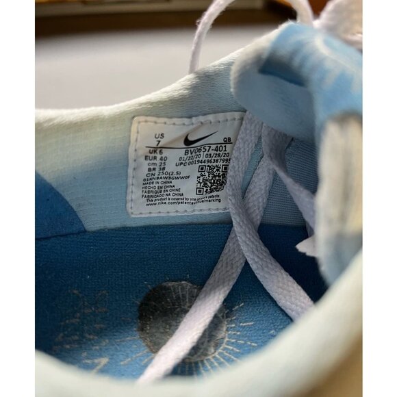 Nike SB Shane‎ O'Neill Suede Skate Shoes Sneakers Light Blue Size 7 - Picture 11 of 11